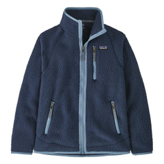 Patagonia - Fleecejacke aus Kunstfell | Marineblau