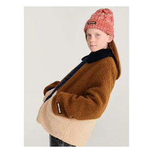 Bobo Choses - Ters Yüzlü Sherpa Ceket Geri Dönüştürülmüş Lifler | Lacivert