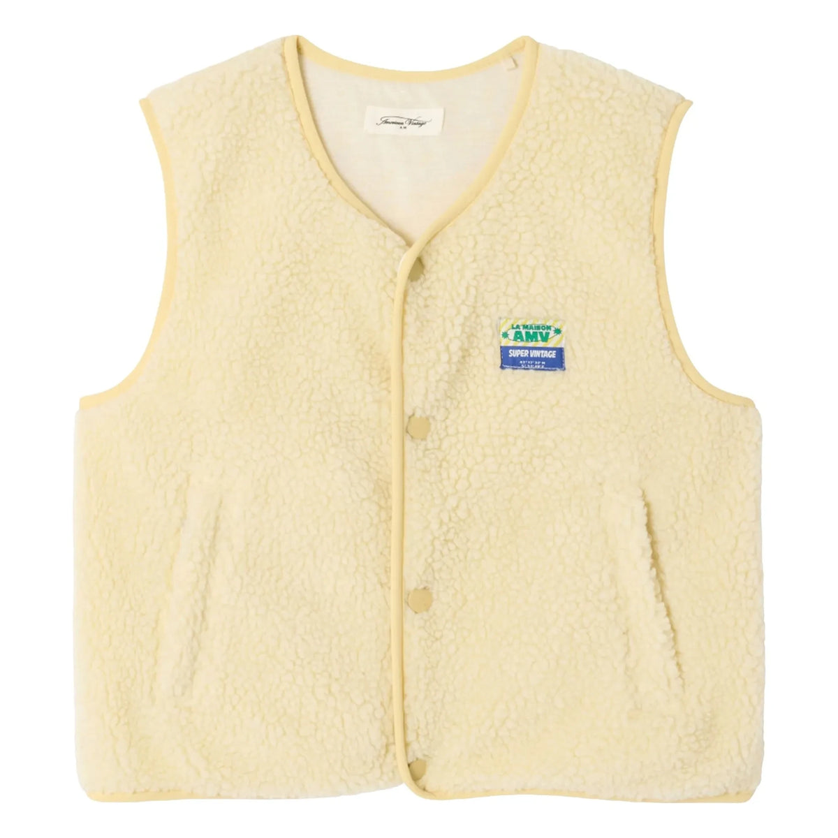 American Vintage - Hoktown Ärmellose Weste | Ecru