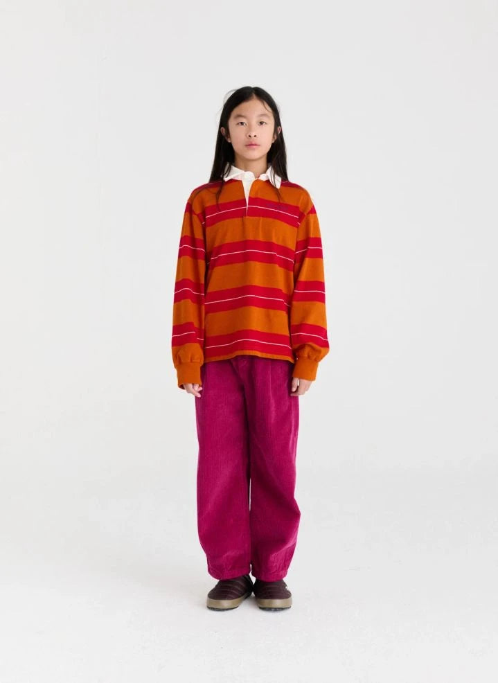 True Artist - Hose N°1 Samt Bio-Baumwolle | Fuchsia