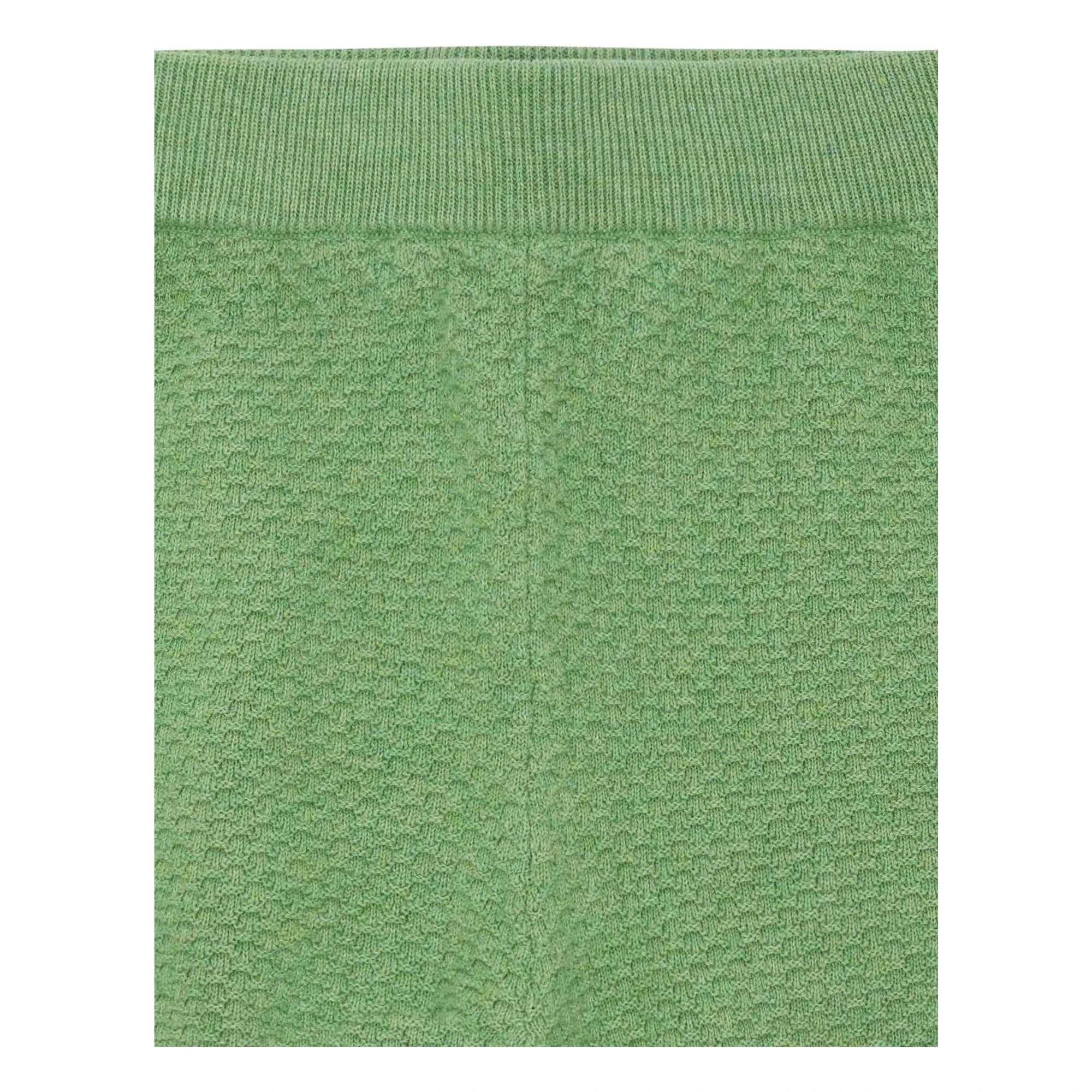 FUB - Bio-Baumwoll-Piqué-Strickshorts | Grün