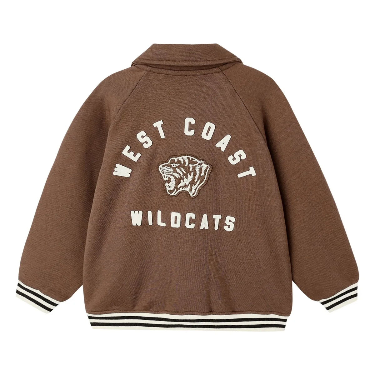 Rylee + Cru - Terry West Coast Wildcats Bomber | Kahverengi