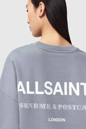 AllSaints kadın pamuklu oversize sweatshirt DREAMER