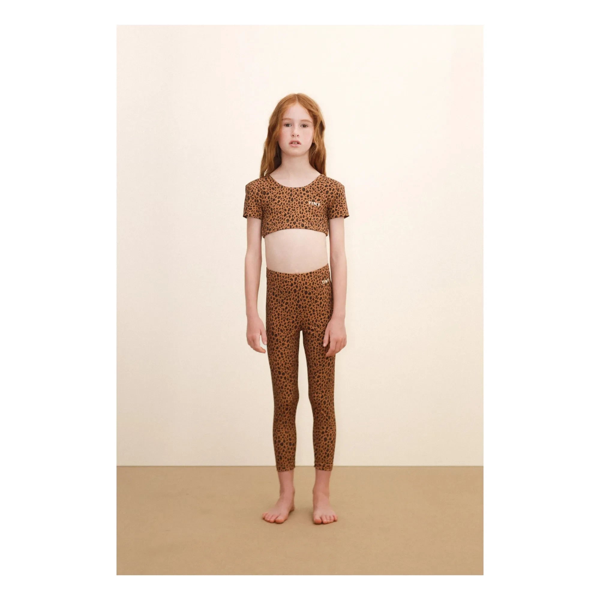 Tinycottons - Leoparden Leggings | Braun
