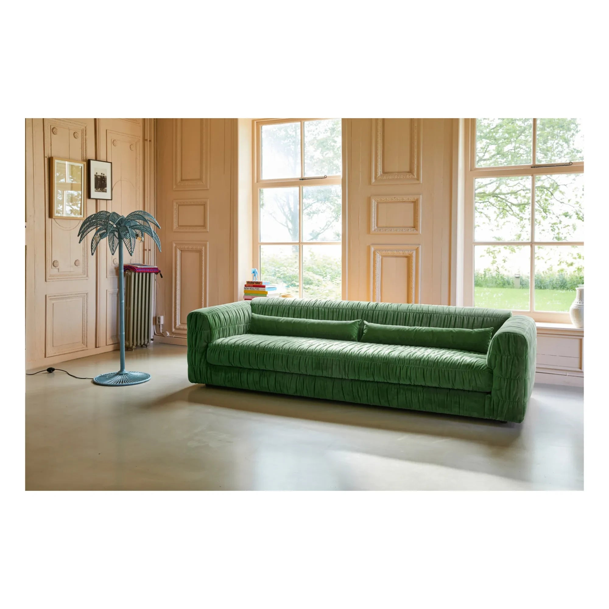 HKliving - Grünes Sofa