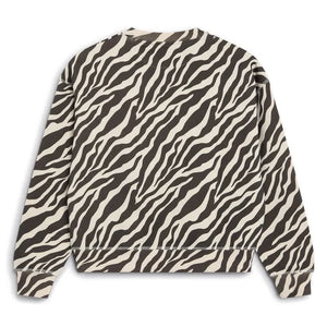 the new society - TNS Zebra Logo Sweatshirt | Schwarz