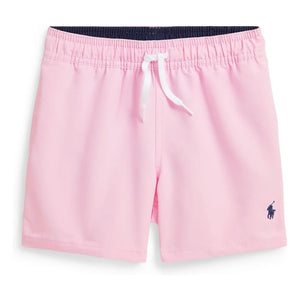 Ralph Lauren – Badeshorts mit Logoprint | Pink