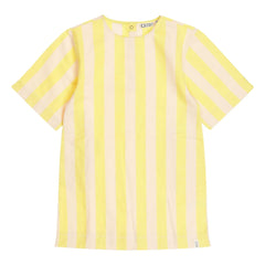 Tumble N'Dry – Gestreiftes T-Shirt-Kleid Primavera | Gelb
