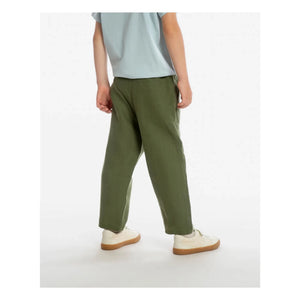 Matona - Garten Leinenhose | Olivgrün