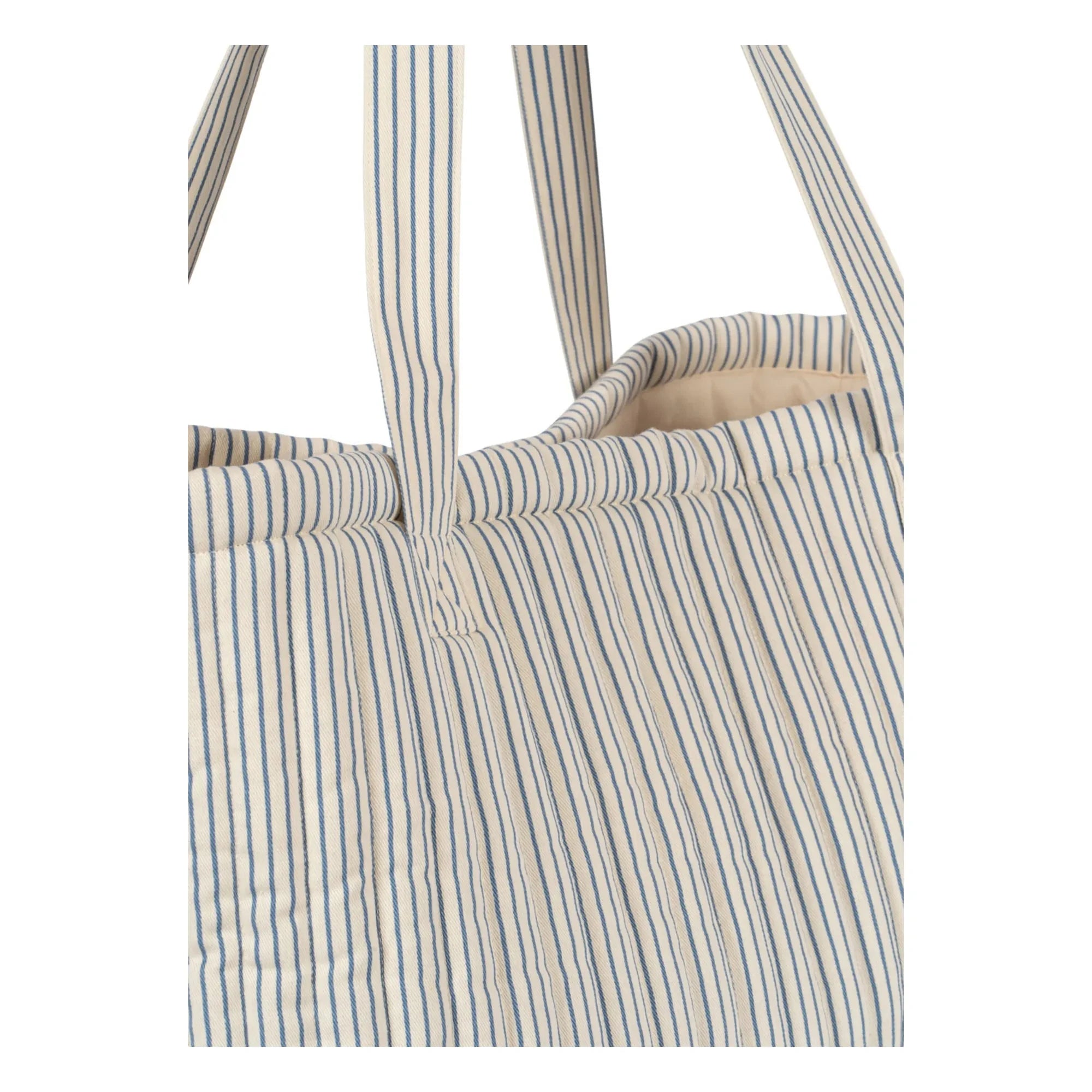 Konges Sløjd - Molly Stripes gesteppte Tasche | Blau