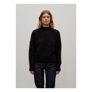 Surprise Paris - Jane Super Kid Mohair Pullover | Schwarz