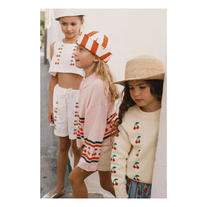 Tinycottons - Polo Kirsche gestrickt | Rosa