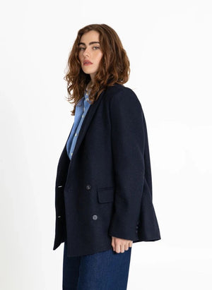 Smallable Woman - Camille Wolle Jacke | Dunkelblau