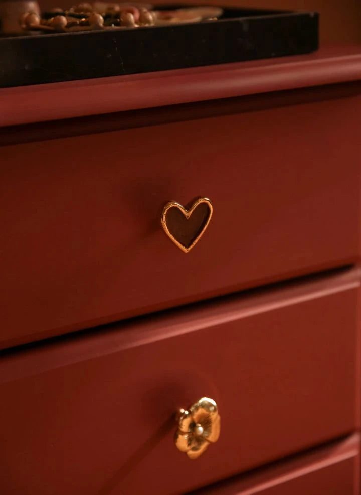 Doing Goods - Pyar Herz Messingknauf | Gold