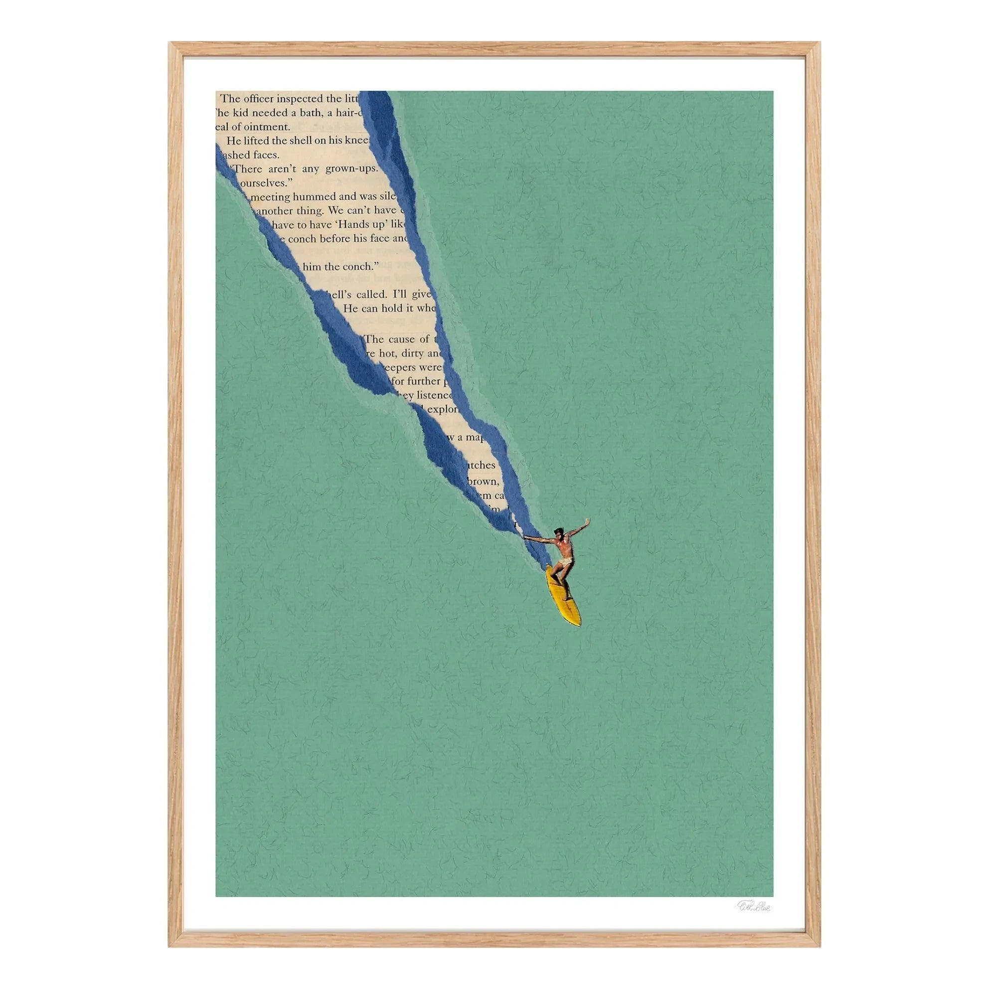 Ciel Glue – Noosa Poster | Grün
