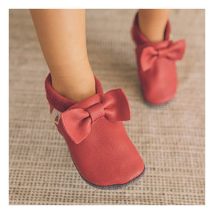 Baobaby - Knot-Hausschuhe | Kirschrot