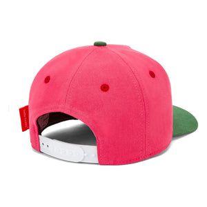 Hello Hossy - Organische Baumwoll-Kappe mit Mini-Schirm | Fuchsie