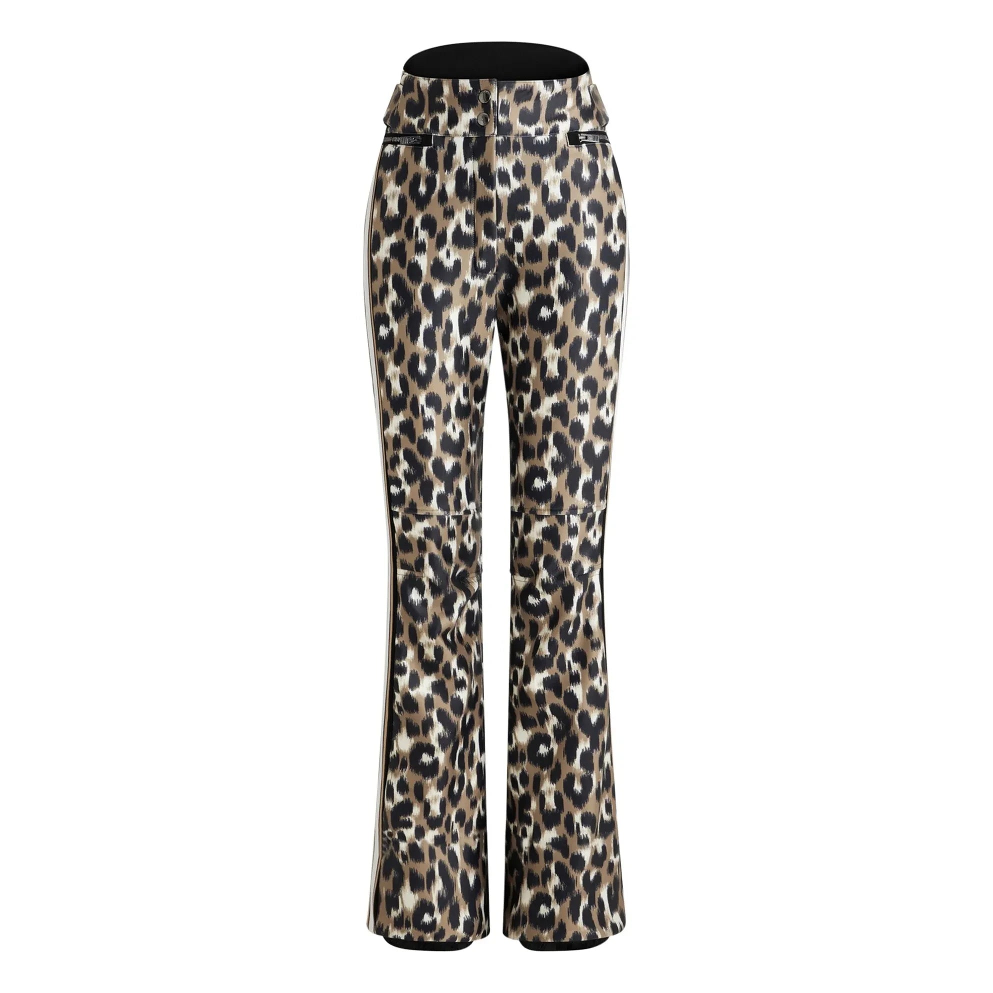 Fusalp - Elancia Leopard Spindle Skihose | Hellbraun