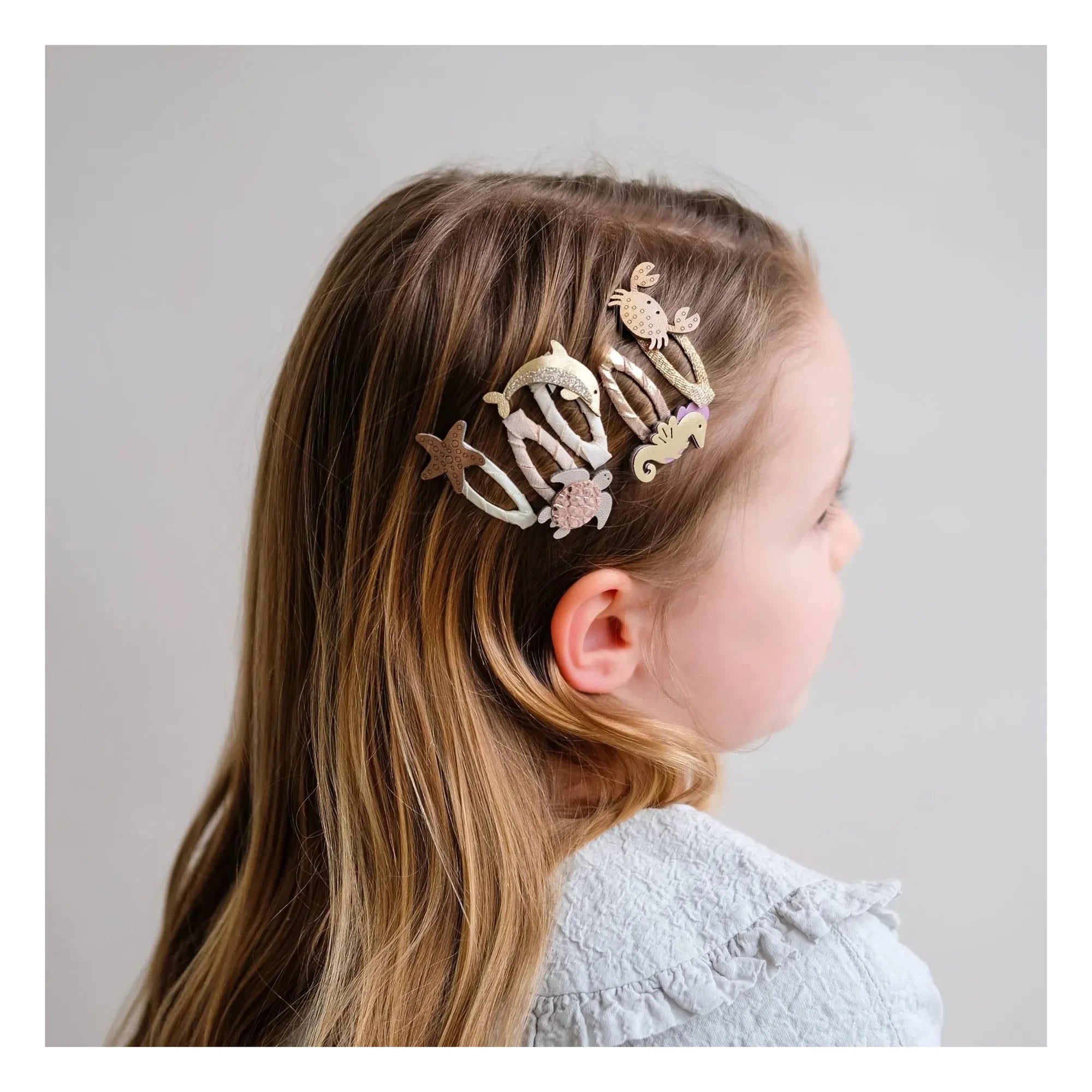 Mimi & Lula - 5er Set Ocean Mini Haarspangen | Gold