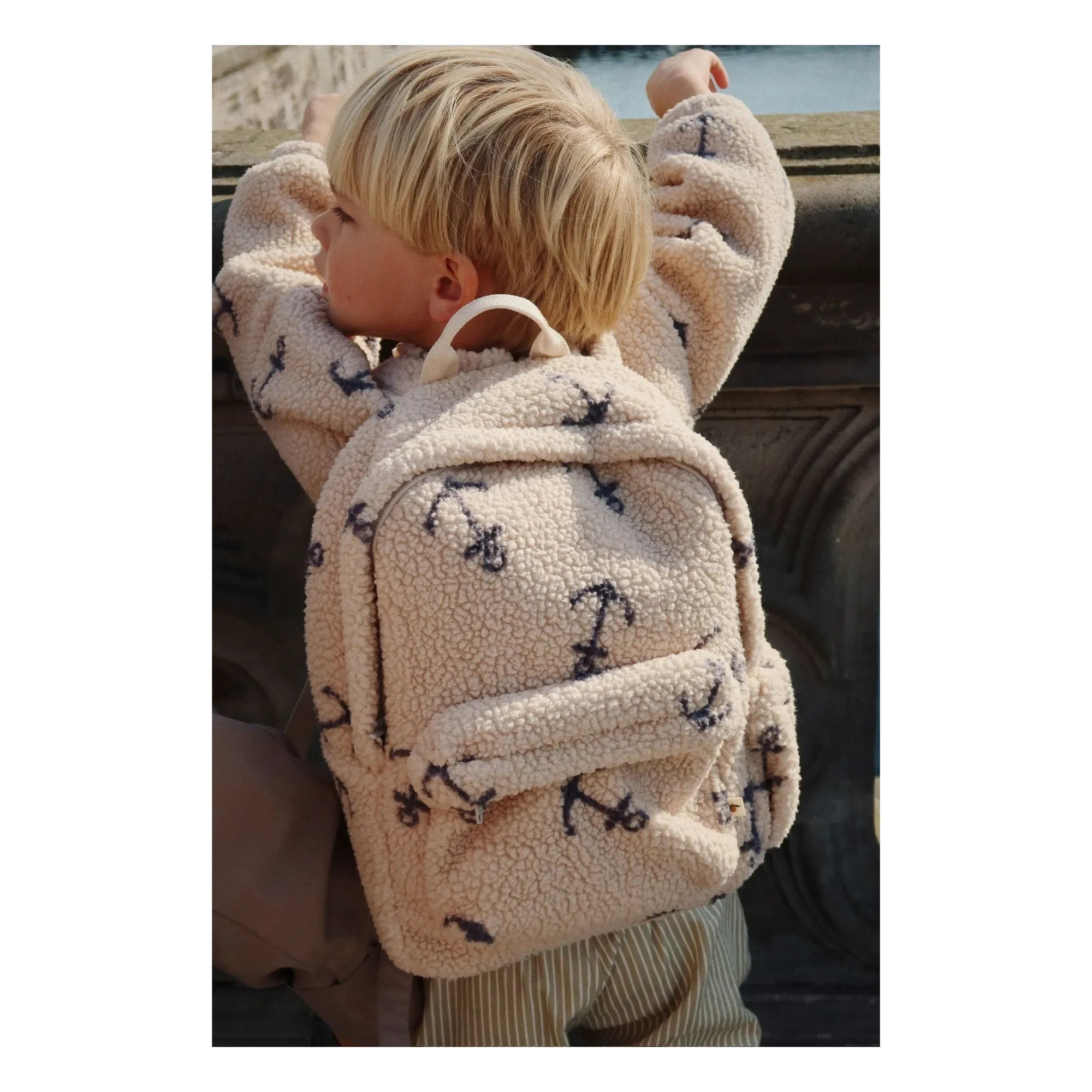 Konges Sløjd - Rucksack Sherpa Jody Anchors Recycelte Faser | Beige