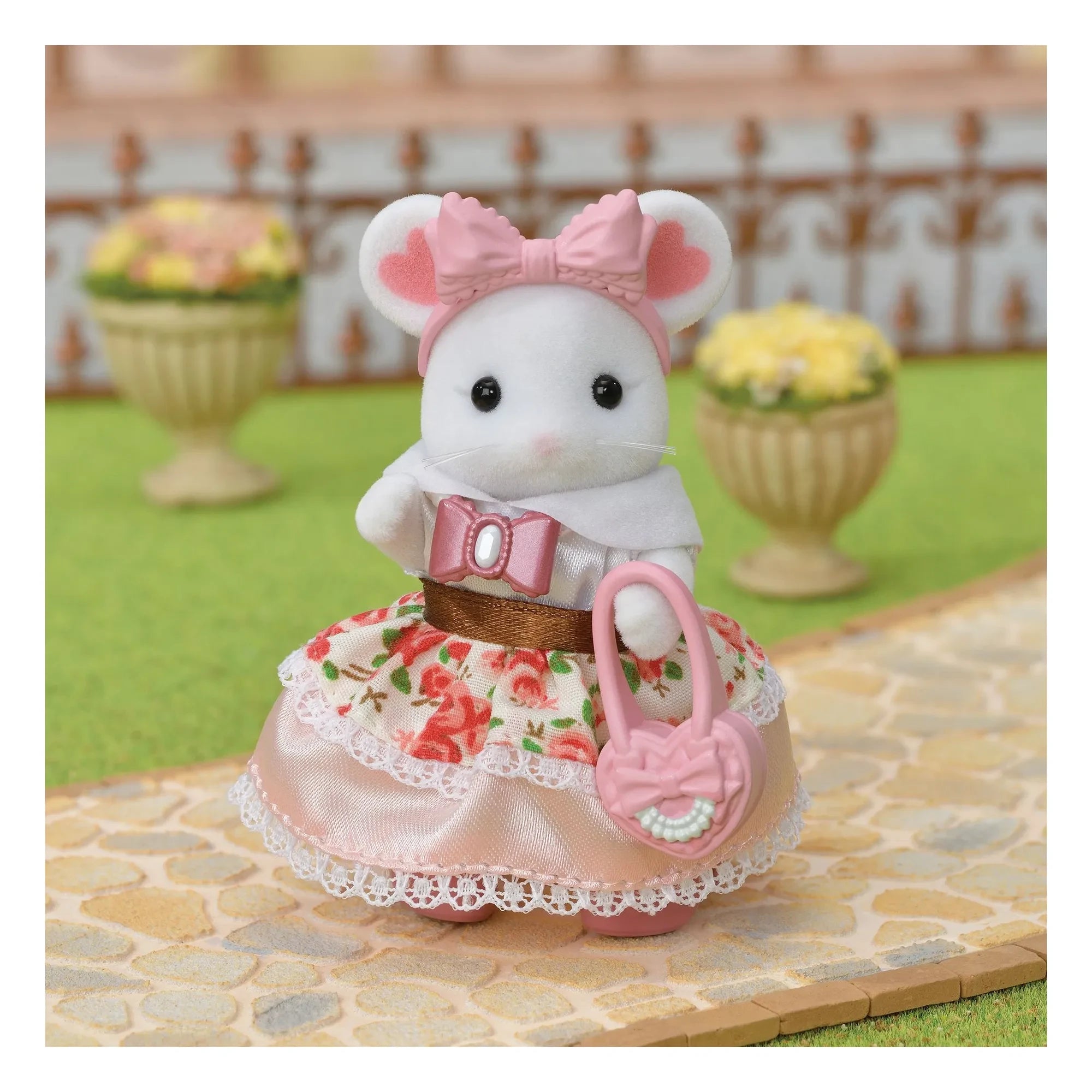 Sylvanian Families - Modetasche und Marshmallow-Maus-Schwester