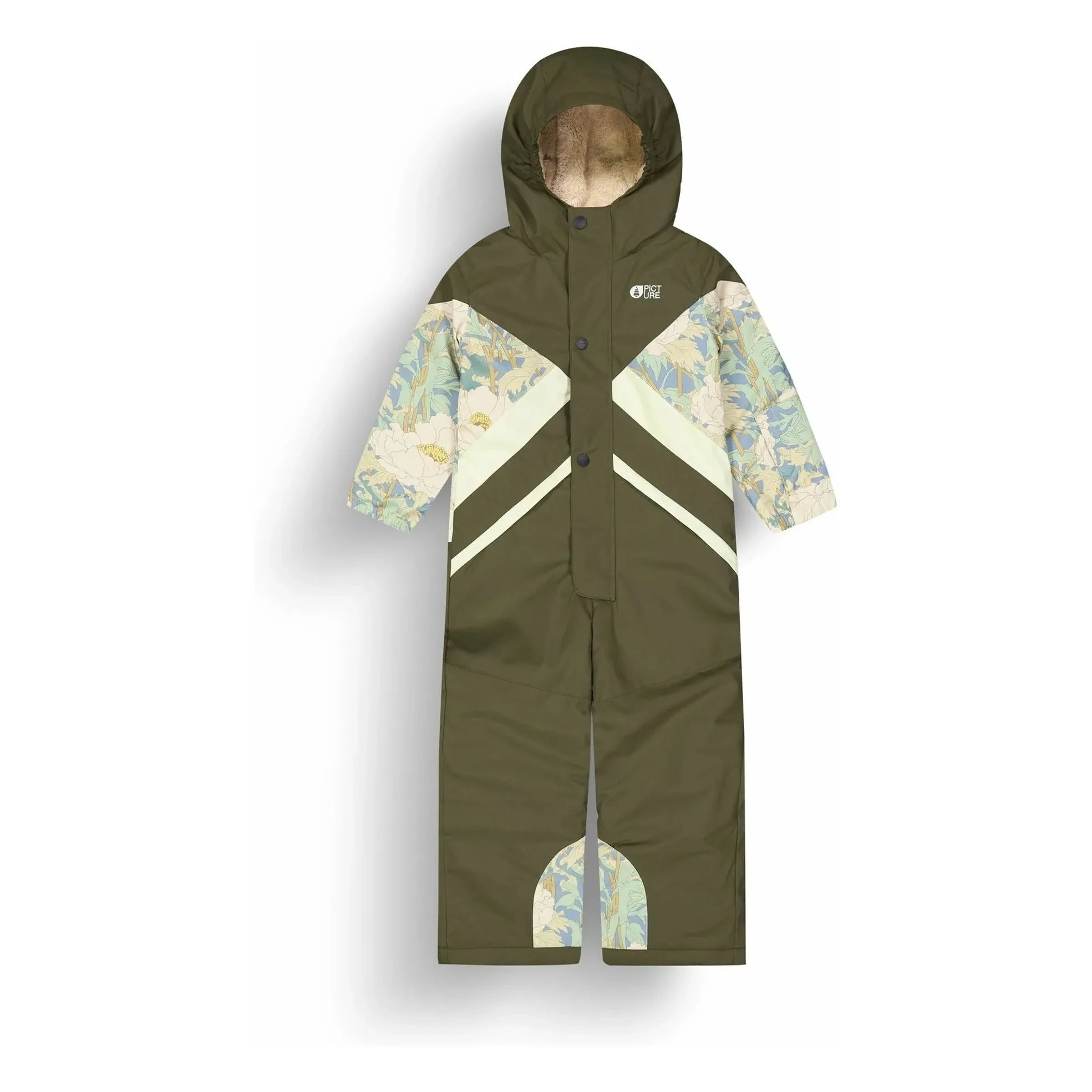 Picture - Snowy Fleurie Recycelter Skianzug | Khaki