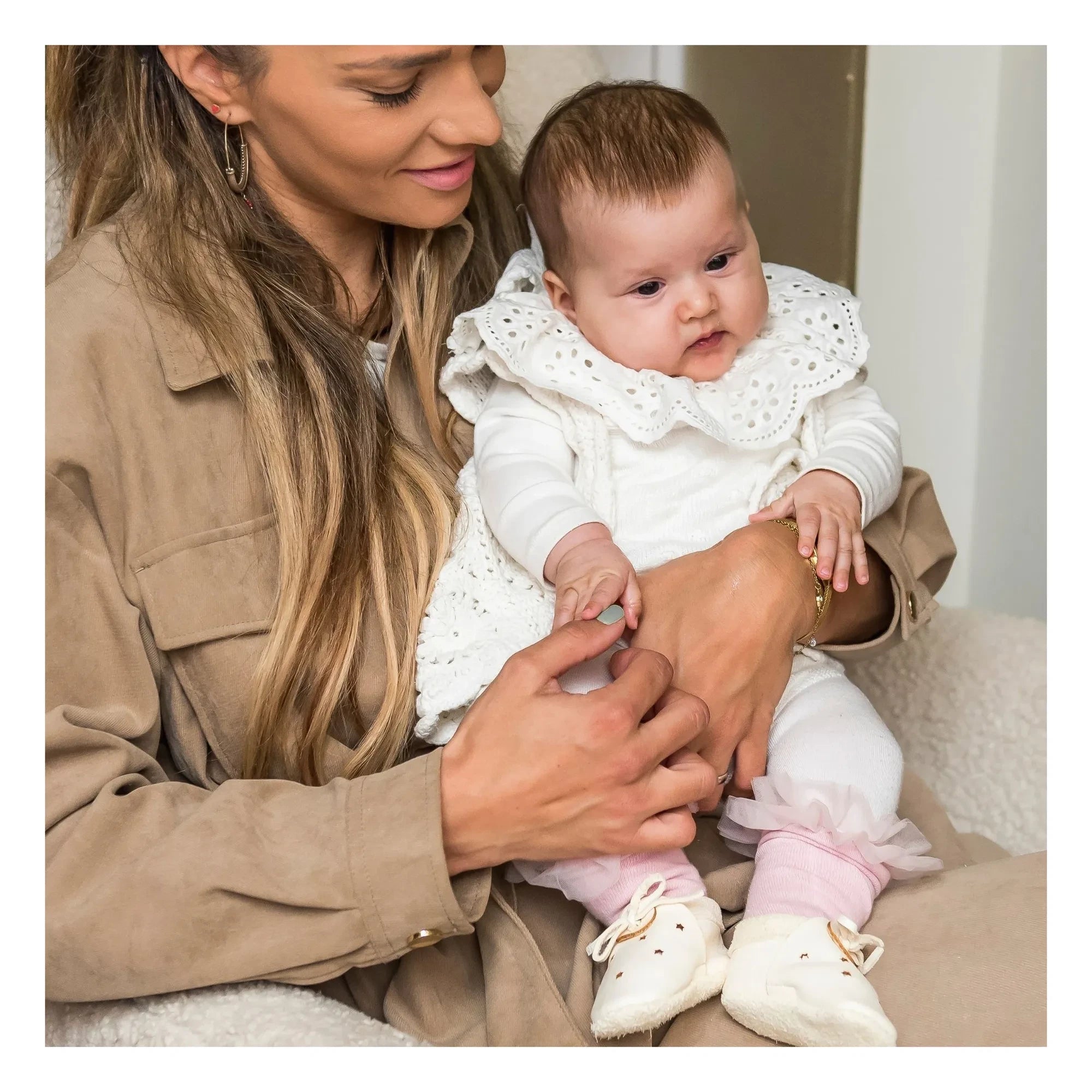 Baobaby - Star Slippers | Ecru