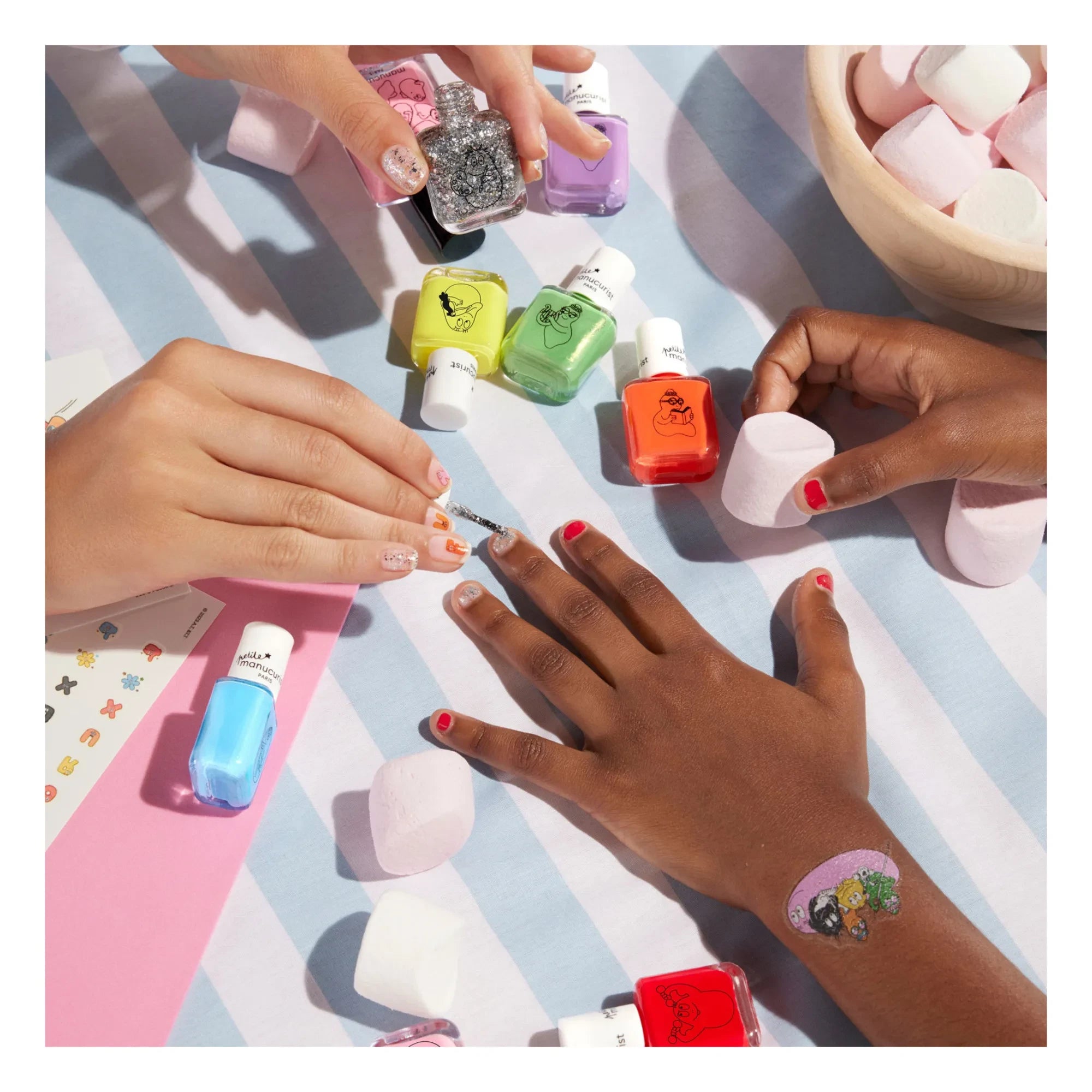 Manucurist - Barbapapa Familie Kinder Nagellack-Set - 9 Nagellacke