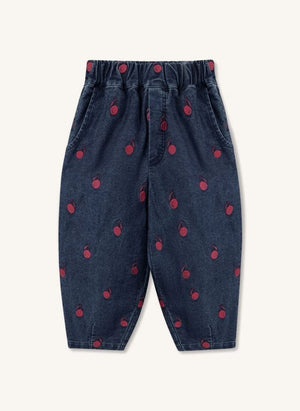 Fliink - Bestickte Jeans | Dunkelblau