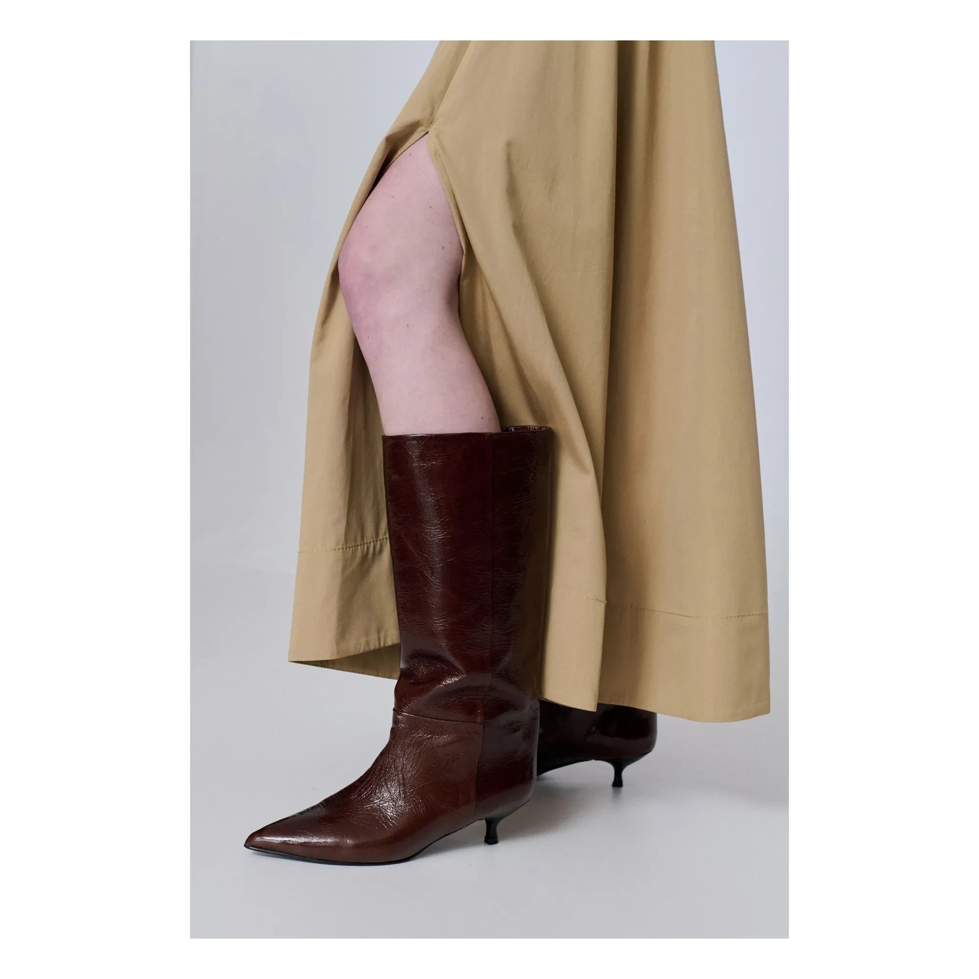 Augusta - Sydney Vernis Stiefel | Schokoladenbraun