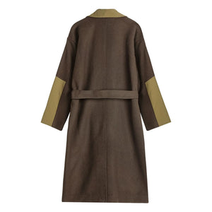 Bobo Choses - Langer Wollmantel - Damenkollektion | Khaki