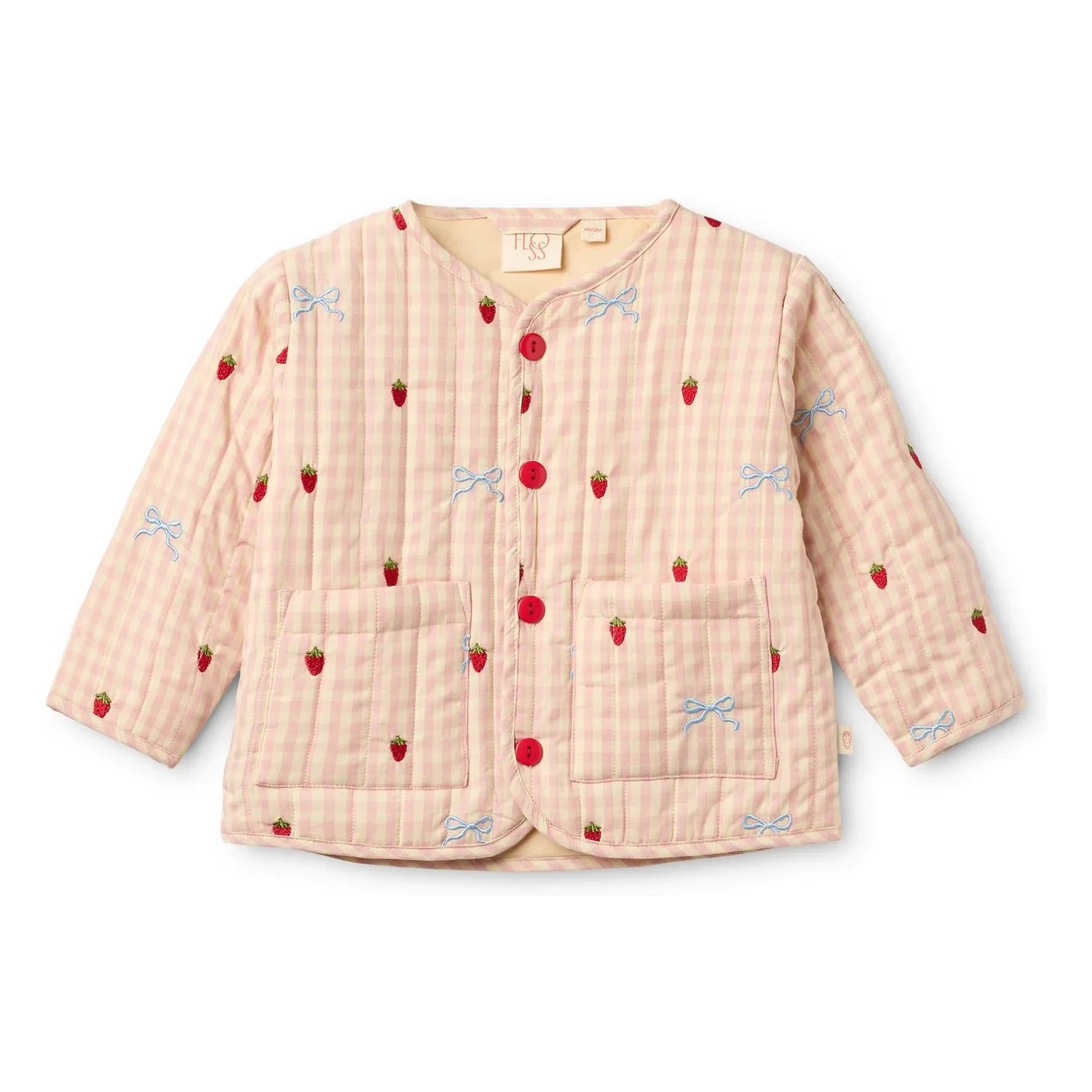 Flöss - Dolly Vichy Jacke | Aprikose