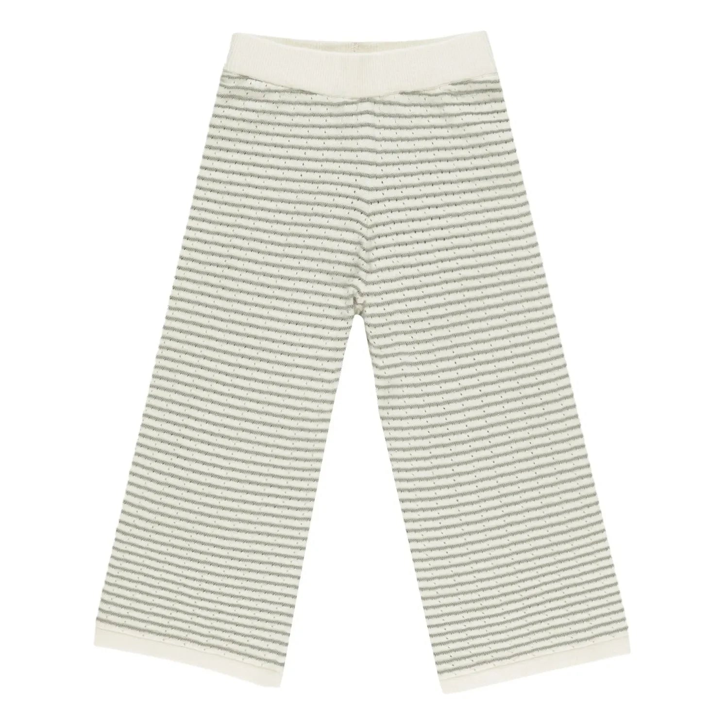 Rylee + Cru - Gestreifte Hose | Elfenbein