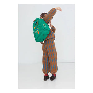 Tinycottons – Rucksack mit grünem Pilzmotiv