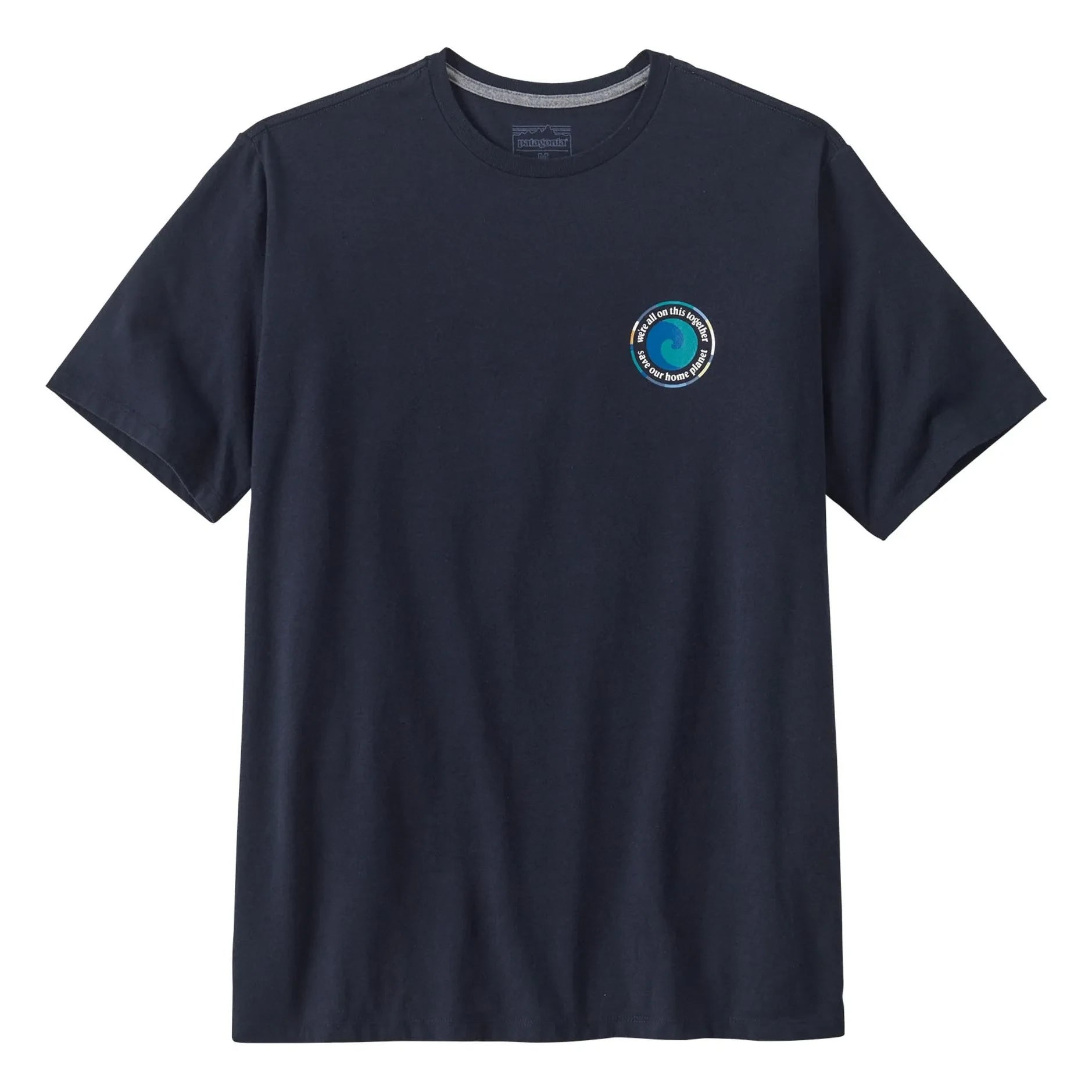 Patagonia - Unity Fitz Responsibili T-Shirt Bio-Baumwolle | Dunkelblau