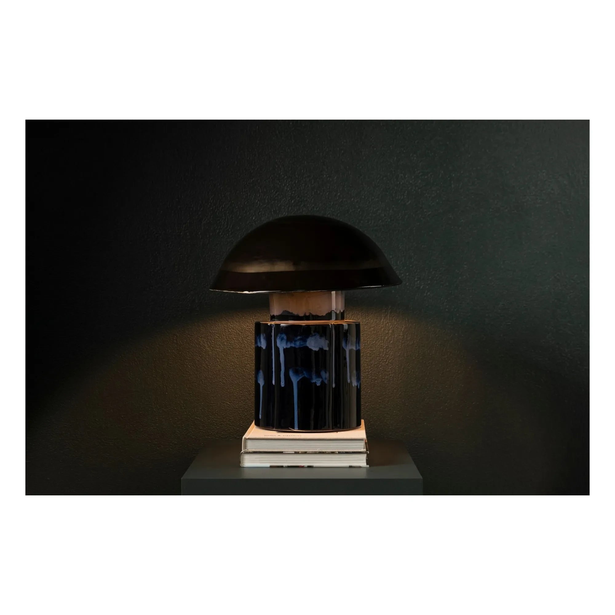 Serax - Tischlampe aus Steingut John, Anita Le Grelle | Marineblau