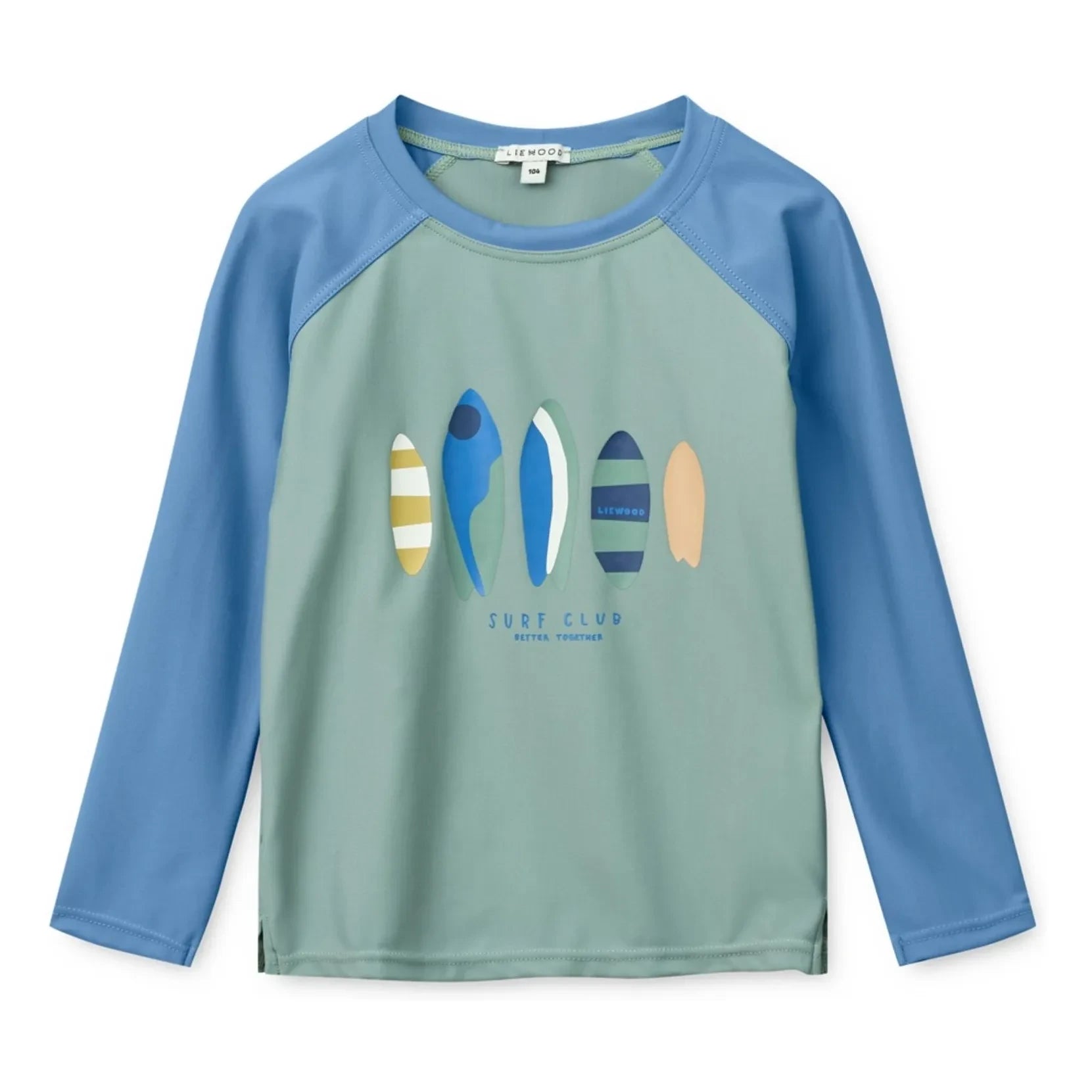 Liewood - Noah Surf UV-Schutz-T-Shirt aus recycelten Fasern | Blau