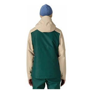 Patagonia - Isolierte Powder Town Jacke aus recyceltem Faserstoff | Grün