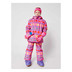 Bobo Choses - Skijacke aus recycelten Fasern | Rosa