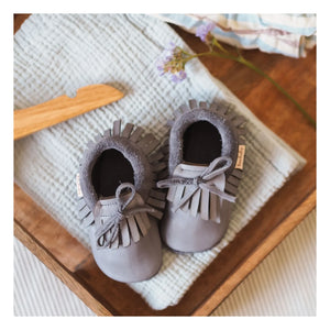 Baobaby - Quasten-Sandalen | Grau