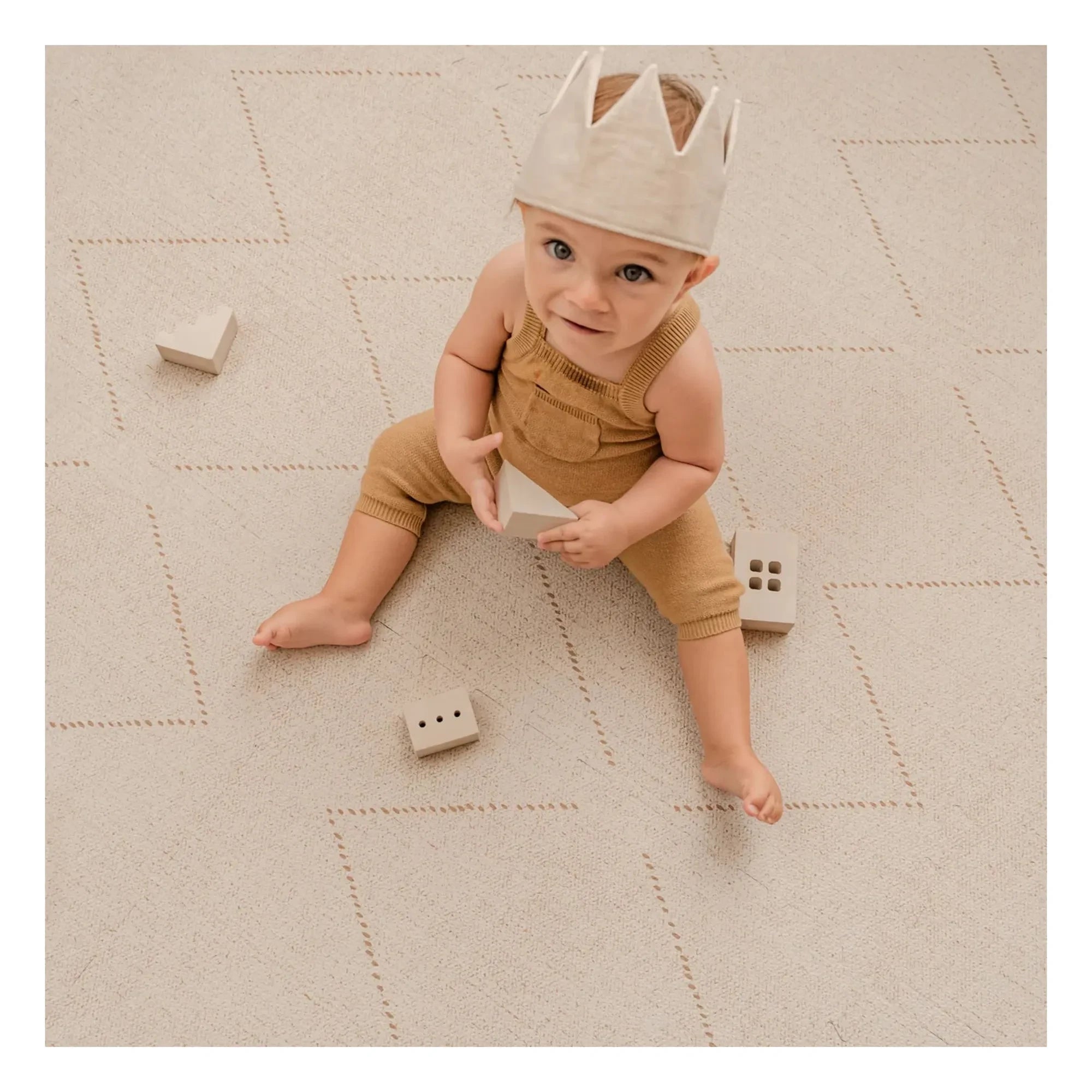 Toddlekind - Tulum modulare Spielmatte | Creme