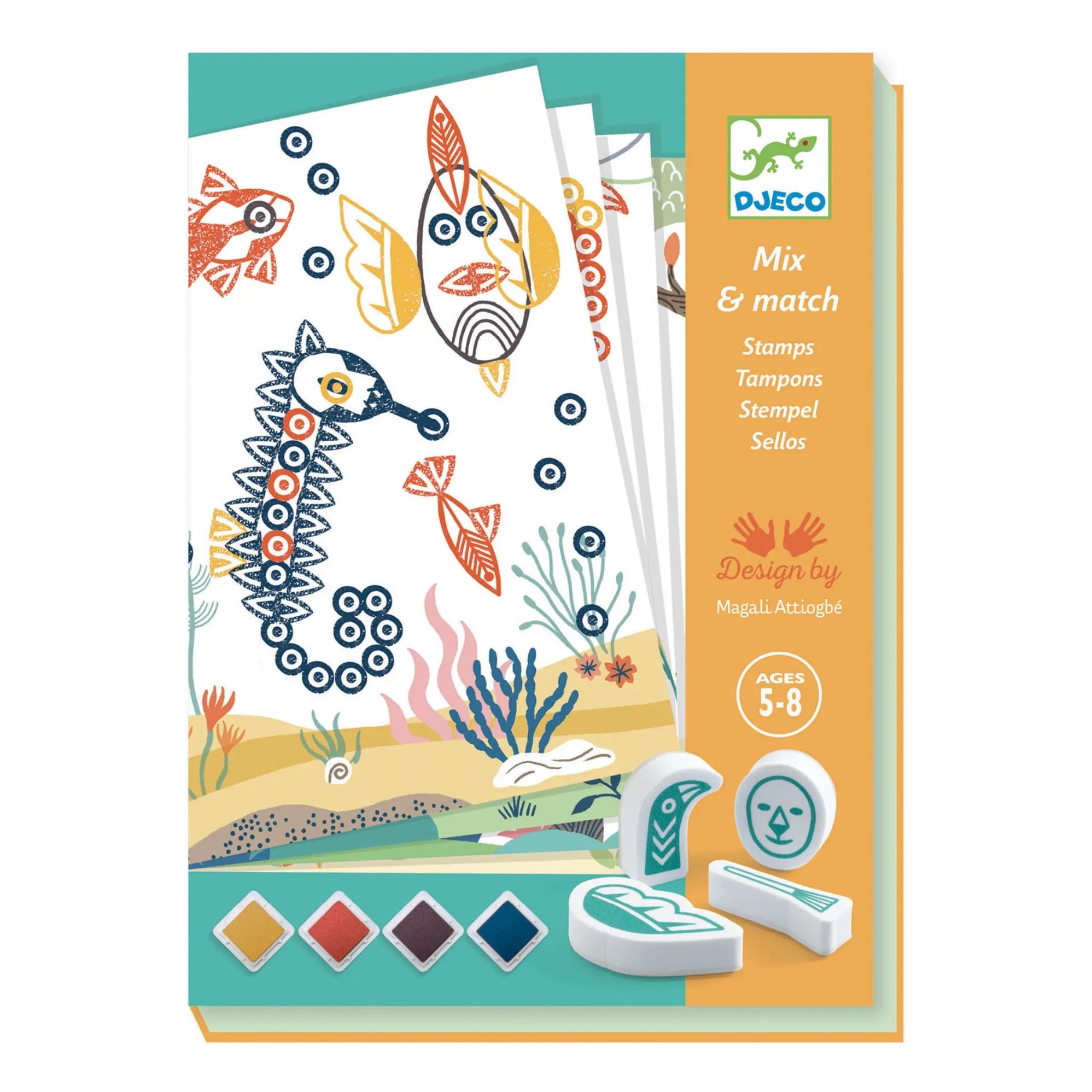 Djeco - Überraschungstier-Stempel-Aktivität