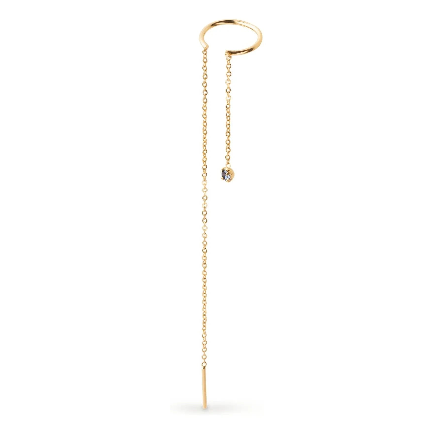 April Please - Earcuff Mael | Blau