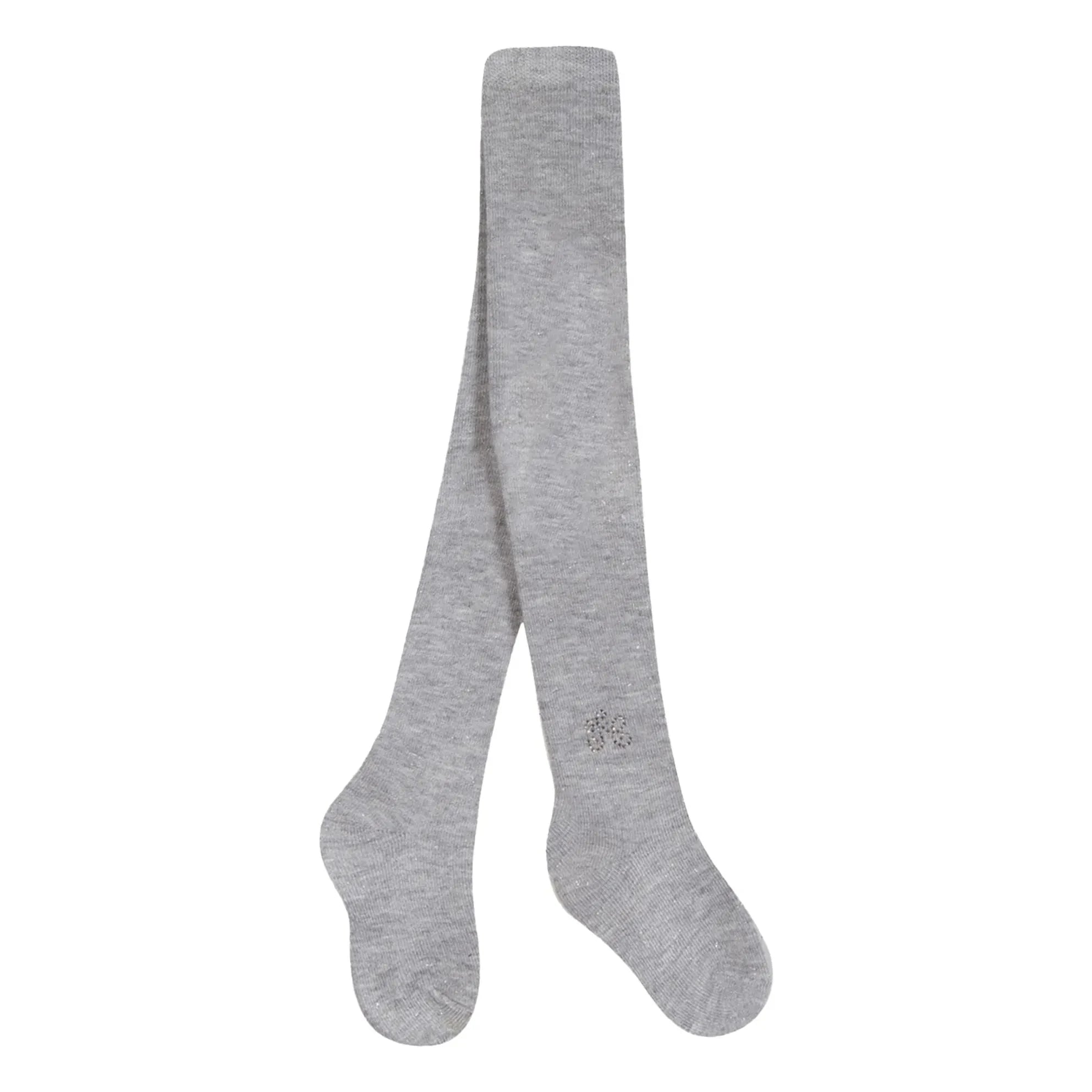 Tartine et Chocolat - Graue Lurex Strumpfhose