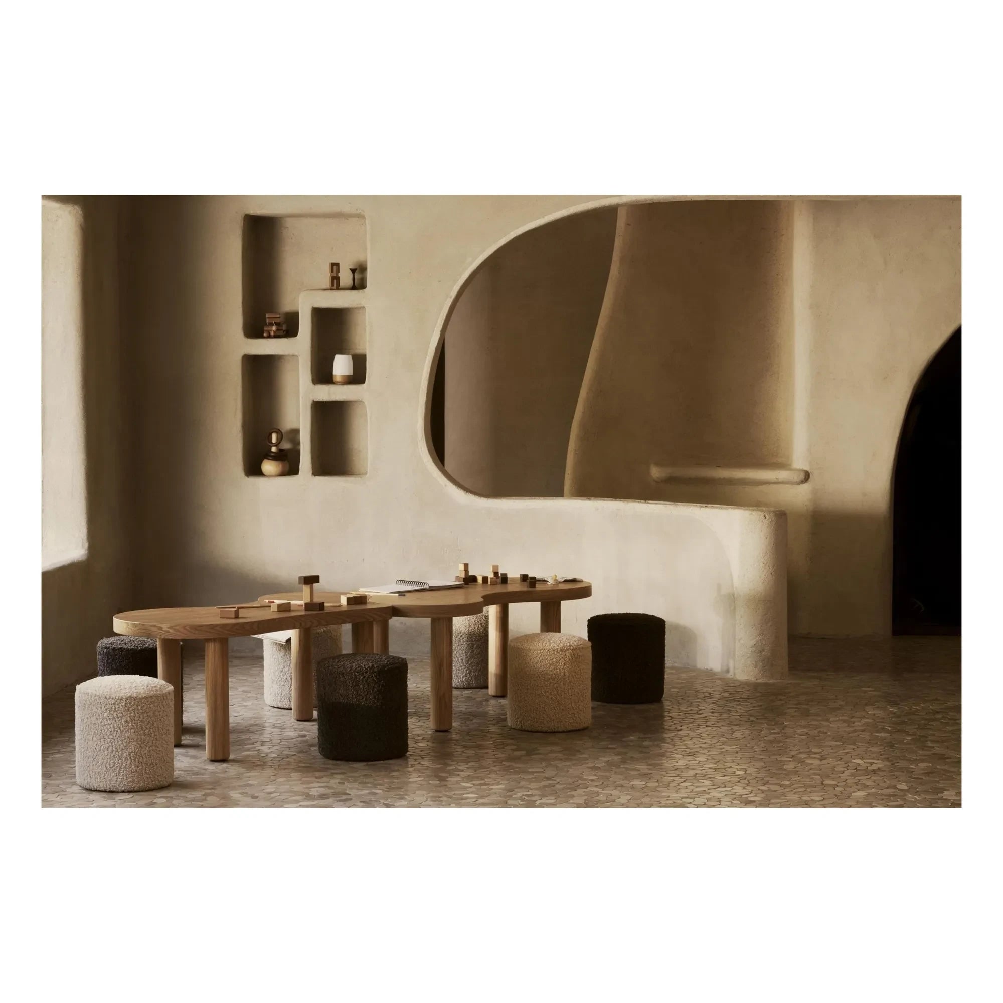 Quax - Kinderhocker | Braun