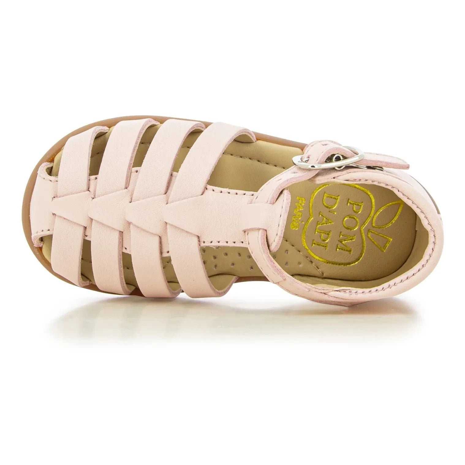 Pom d'Api - T-Riemen-Sandalen | Puderrosa