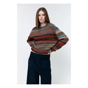 Lollys Laundry - Fairhaven Baumwollpullover | Ziegel
