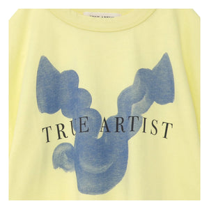 True Artist - T-Shirt N°1 Vogel aus Bio-Baumwolle | Gelb