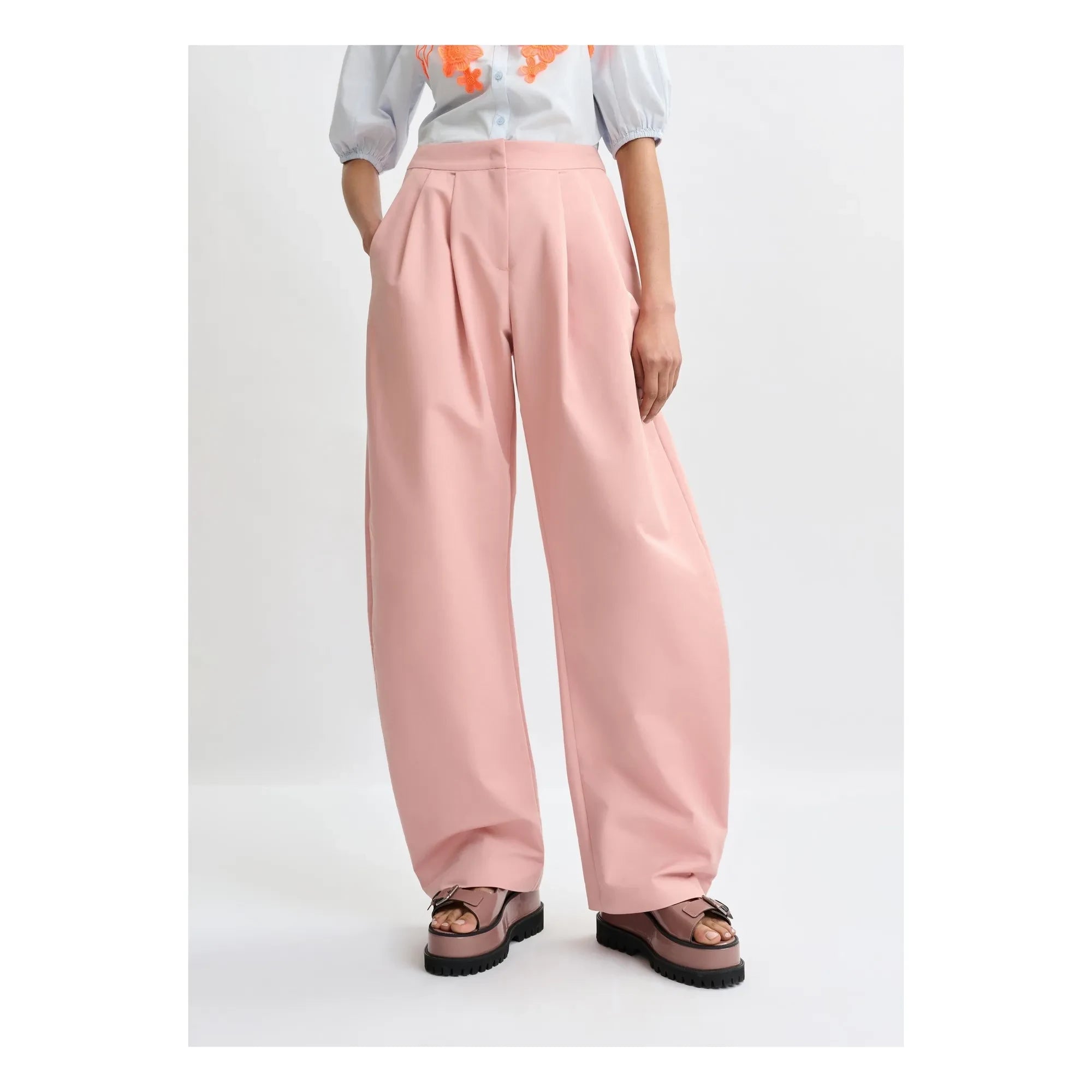 Essentiel Antwerp - Hose Barrel Jude | Rosa