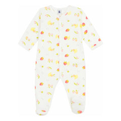 Petit Bateau - Strampler Früchte | Ecru